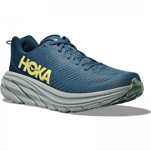 Blue Steel Men Hoka Rincon 3 Road Running Shoes | US9514-359