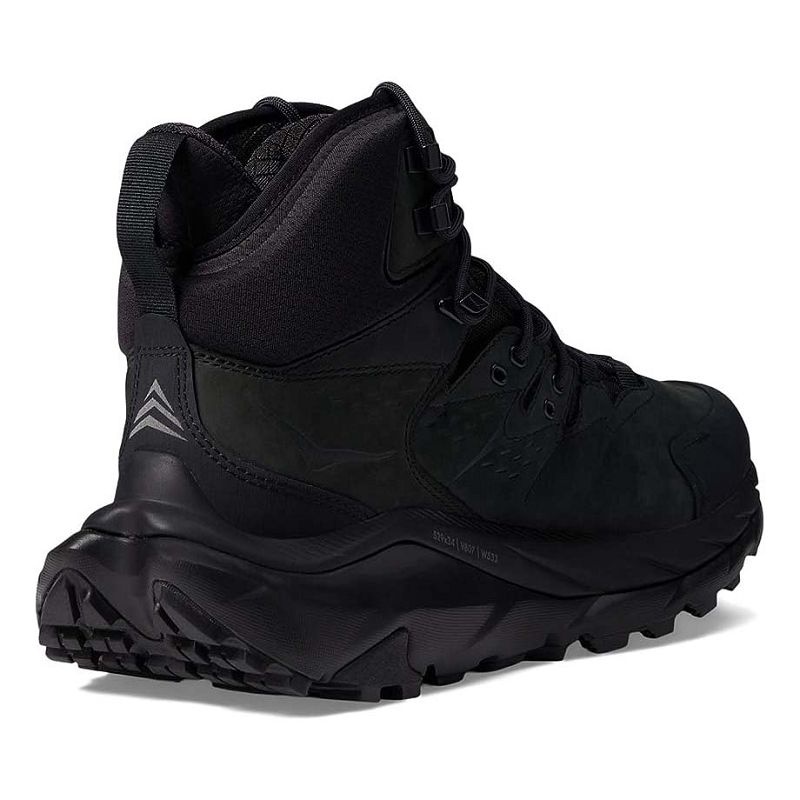 Black Men Hoka Kaha 2 GTX Hiking Shoes | US9592-394