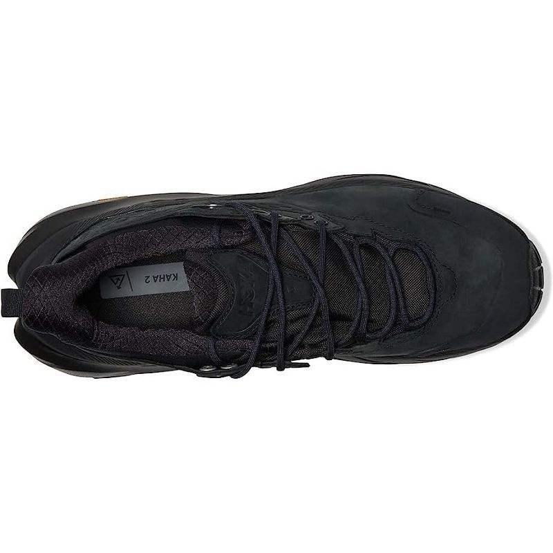 Black Men Hoka Kaha 2 Low GTX Hiking Shoes | US9592-095