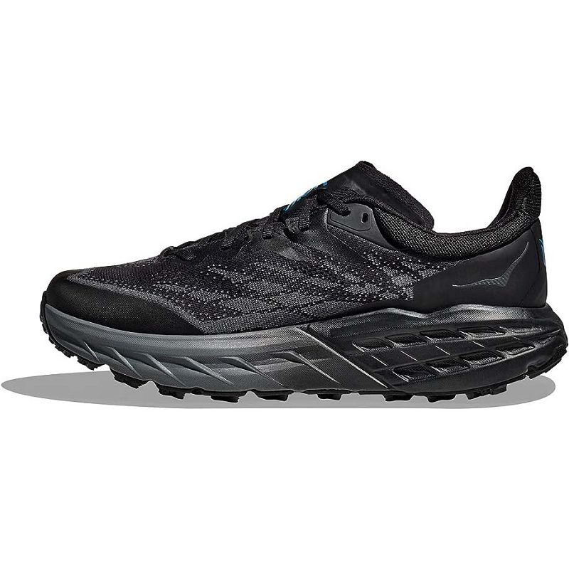 Black Men Hoka Speedgoat 5 GTX Trail Running Shoes | US9697-863
