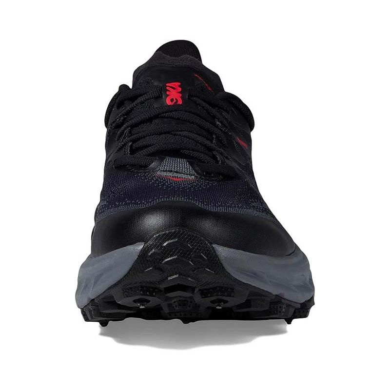 Black Women Hoka Speedgoat 5 GTX Spike Trail Running Shoes | US9697-834