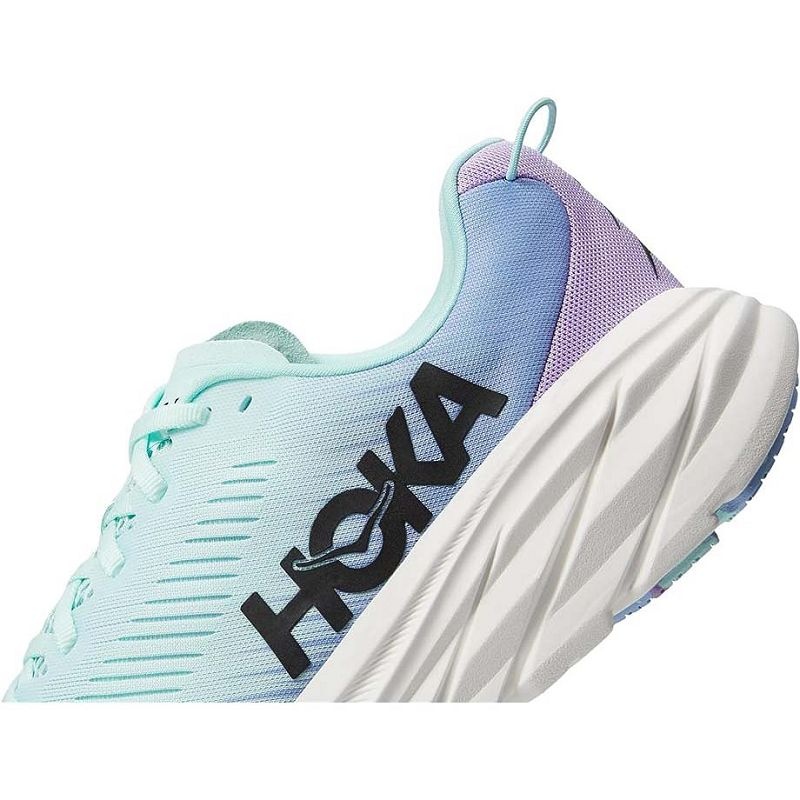 Blue Green Women Hoka Rincon 3 Road Running Shoes | US9514-024
