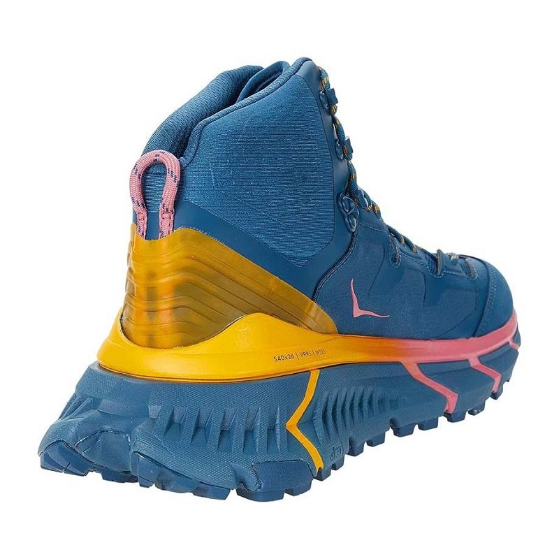 Blue Men Hoka Tennine Hike GTX Hiking Shoes | US9463-473