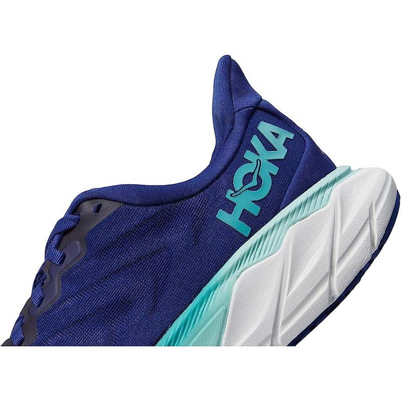 Blue Women Hoka Arahi 6 Walking Shoes | US9593-427