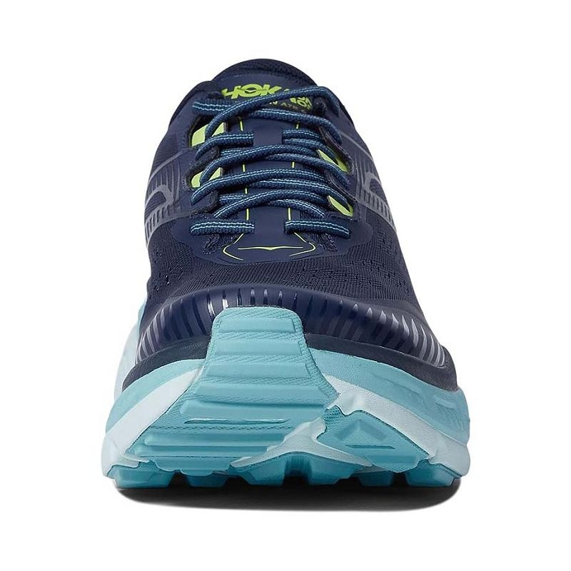 Dark Blue Women Hoka Stinson ATR 6 Trail Running Shoes | US9396-051