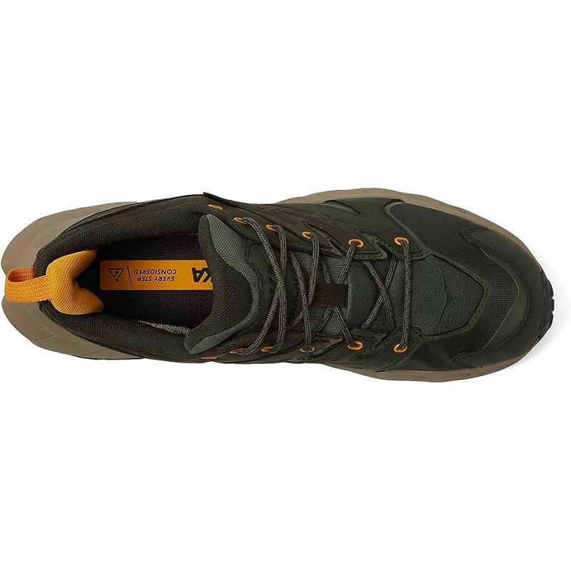 Green Men Hoka Anacapa Low GTX Hiking Shoes | US9514-978
