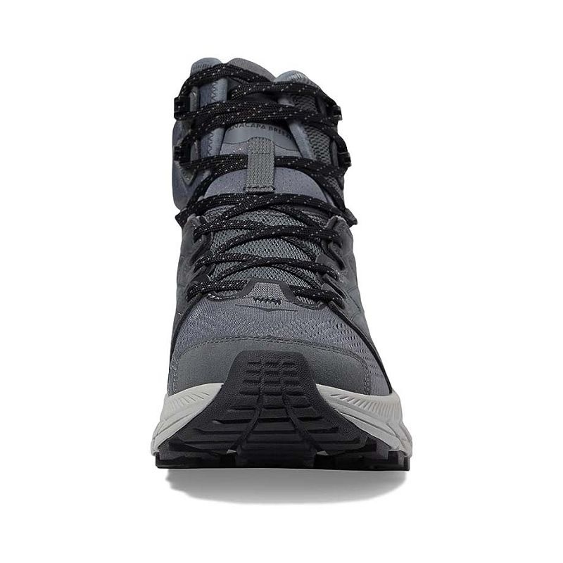 Grey Men Hoka Anacapa Breeze Mid Hiking Shoes | US9818-973