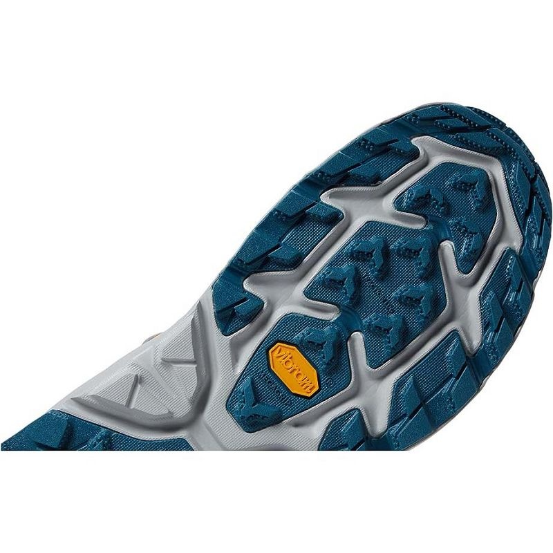 Grey Men Hoka Kaha 2 Low GTX Hiking Shoes | US9592-479