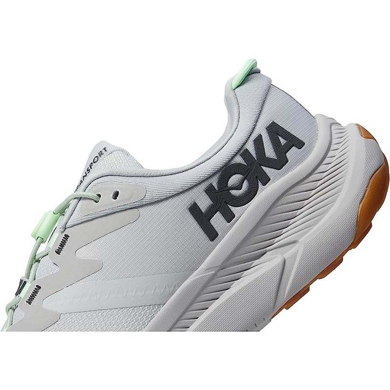 Grey Men Hoka Transport Hiking Shoes | US9818-462