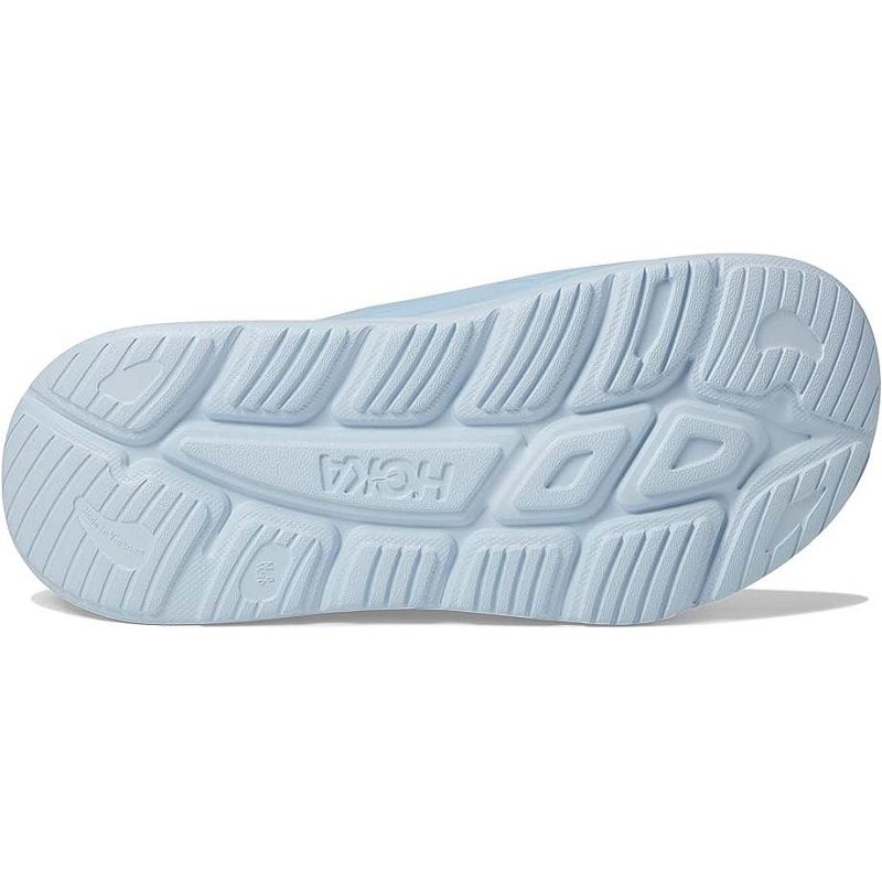 Ice Blue Men Hoka Ora Recovery Slide 3 Sandals | US9818-073