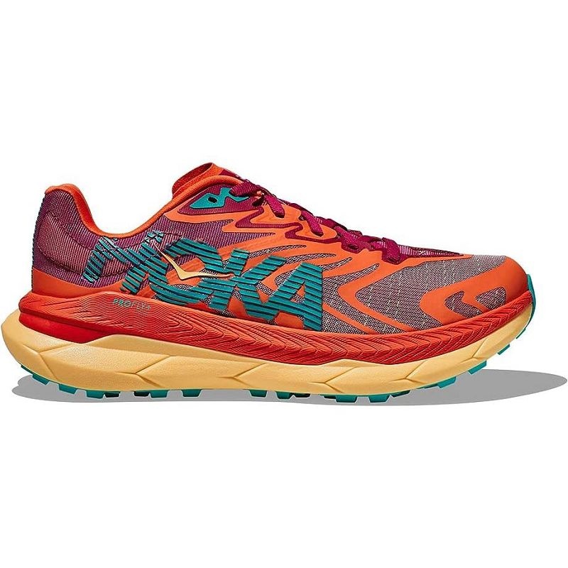 Maroon Men Hoka Tecton X 2 Trail Running Shoes | US9818-829