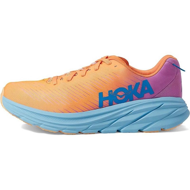 Orange Blue Women Hoka Rincon 3 Road Running Shoes | US9514-576