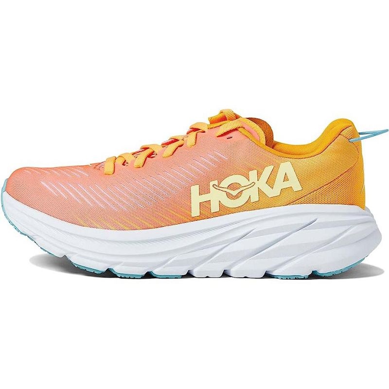Orange Yellow Women Hoka Rincon 3 Road Running Shoes | US9514-325