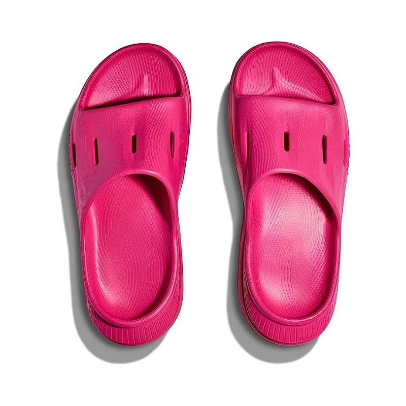 Pink Women Hoka Ora Recovery Slide 3 Sandals | US9818-732