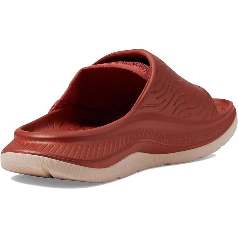 Red Men Hoka Ora Luxe Sandals | US9697-703