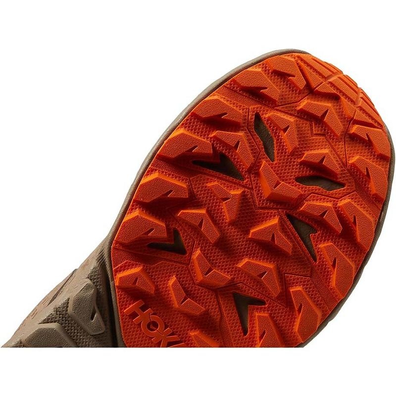 Sand Orange Kids Hoka Anacapa 2 Low GTX Hiking Shoes | US9875-703