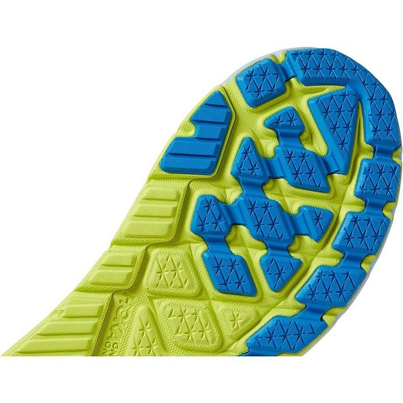 Yellow Blue Men Hoka Arahi 6 Walking Shoes | US9592-212