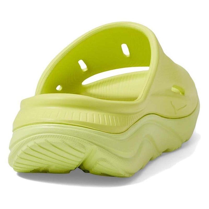 Yellow Kids Hoka Ora Recovery Slide 3 Sandals | US9821-593